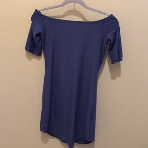 Off the shoulder dress